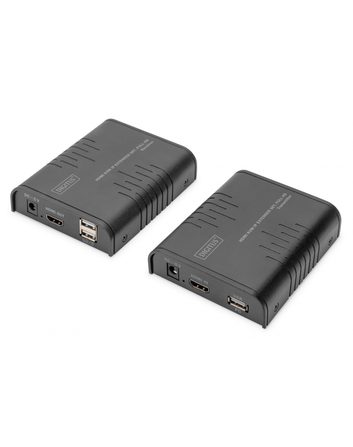 DIGITUS IP KVM Extender Set 120m one-to-many 1080p/60Hz główny