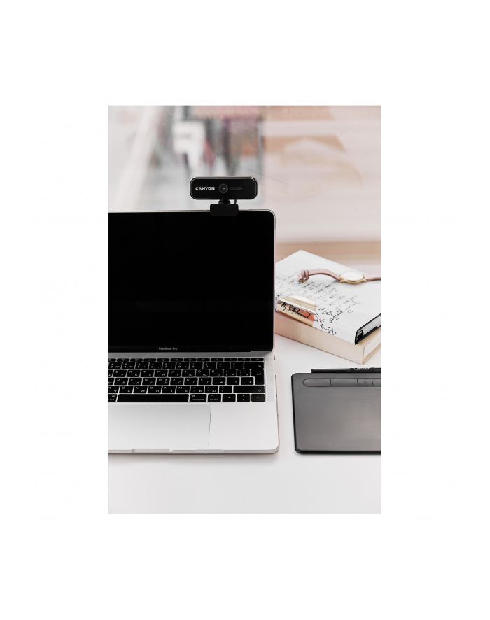CANYON Kamerka internetowa C2N 1080P full HD 2.0 Czarna główny