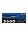 BROTHER TN-3600 Black Toner Cartridge Prints 3.000 pages - nr 36