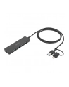 DIGITUS USB 3.0 Hub 4-Port Slimline with USB-C Adapter 5Gbps 1.2m cable - nr 3