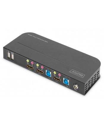 DIGITUS KVM Switch 2x1 HDMI HDMI Out USB 4Kx2K 60Hz