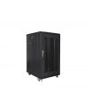 LANBERG szafa stojąca rack 19inch 22U 600x800 drzwi perforowane czarna - nr 10