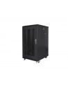 LANBERG szafa stojąca rack 19inch 22U 600x800 drzwi perforowane czarna - nr 14
