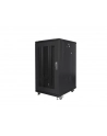 LANBERG szafa stojąca rack 19inch 22U 600x800 drzwi perforowane czarna - nr 7