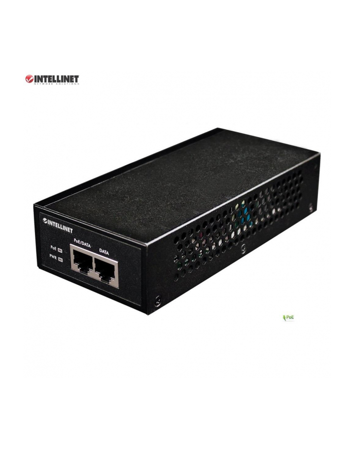 Zasilacz PoE Intellinet 30W 1xGigabit RJ45 Ethernet 802.3af/at główny