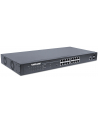 Switch zarządzalny Intellinet 16x 10/100/1000 Mbps PoE+ 374W + 2x slot SFP Rack 19'' - nr 6