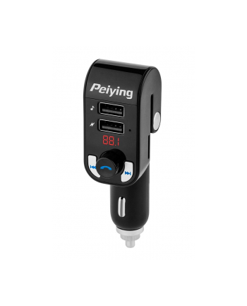 Transmiter FM Peiying URZ0466 Bluetooth, LED, USB, SD/MMC, MP3/WMA