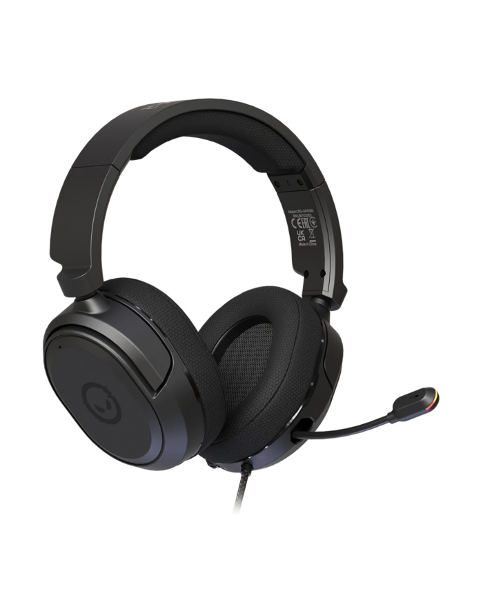 LORGAR Kaya 360, USB Gaming headset with microphone, CM108B, Plug'amp;Play, USB-A connection cable 2m, fabric ear pads, size: 192*184.7*88mm, 0.314kg, Kolor: CZARNY główny