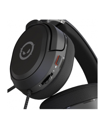 LORGAR Kaya 360, USB Gaming headset with microphone, CM108B, Plug'amp;Play, USB-A connection cable 2m, fabric ear pads, size: 192*184.7*88mm, 0.314kg, Kolor: CZARNY