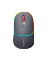 CANYON MW-22, 2 in 1 Wireless optical mouse with 4 buttons,Silent switch for right/left keys,DPI 800/1200/1600, 2 mode(BT/ 2.4GHz),  650mAh Li-poly battery,RGB backlight,Dark grey, cable length 0.8m, 110*62*34.2mm, 0.085kg - nr 1