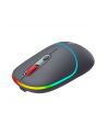 CANYON MW-22, 2 in 1 Wireless optical mouse with 4 buttons,Silent switch for right/left keys,DPI 800/1200/1600, 2 mode(BT/ 2.4GHz),  650mAh Li-poly battery,RGB backlight,Dark grey, cable length 0.8m, 110*62*34.2mm, 0.085kg - nr 3