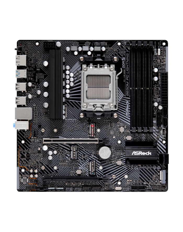 ASROCK B650M PG Lightning mATX AM5 DDR5 główny