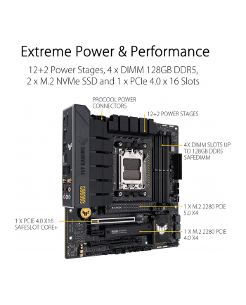 ASUS TUF GAMING B650M-PLUS WIFI mATX AM5 DDR5