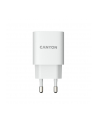 CANYON Ładowarka sieciowa H-20-02 USB-C PD 20W Biała - nr 1