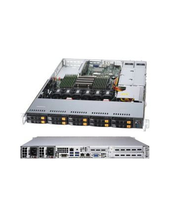 Supermicro A+ Server 1114S-WN10RT, Single AMD EPYC 7002 CPU, 16 DIMMs; 2 PCI-E 4.0 x16 (FHHL) slots, 1 PCI-E 4.0 x16 (LP) slot, 10 Hot-swap U.2 NVMe4/NVMe3/SATA3,  2x 10GBase-T LAN ports, 2 SuperDOM, 750W RPSU