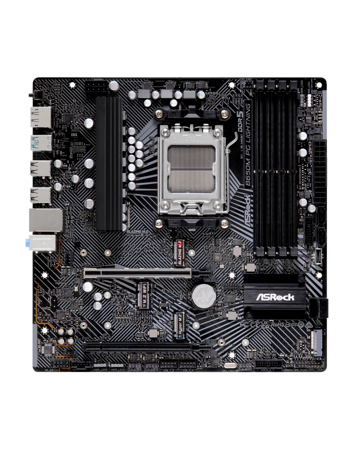 ASROCK B650M PG Lightning mATX AM5 DDR5 główny
