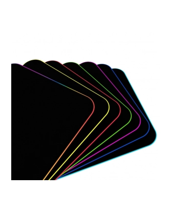 Lorgar Steller 913, Gaming mouse pad, High-speed surface, anti-slip rubber base, RGB backlight, USB connection, Lorgar WP Gameware support, size: 360mm x 300mm x 3mm, weight 0.250kg