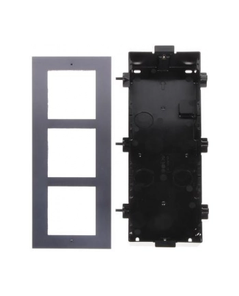 hikvision Potrójny panel montażowy do montażu podtynkowego DS-KD-ACF3/Plastic nr 2