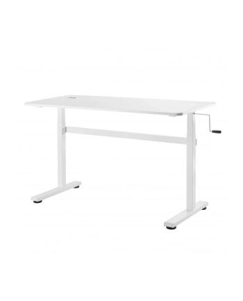 Biurko ręczna regulacja wys Ergo Office, max 40 kg, max wys 117cm, z blatem do pracy stojąco siedzącej, ER-401 W nr 1
