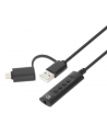 Karta dźwiękowa zewnętrzna Manhattan USB-C/A Audio Stereo 3.5mm TRRS 1m - nr 2