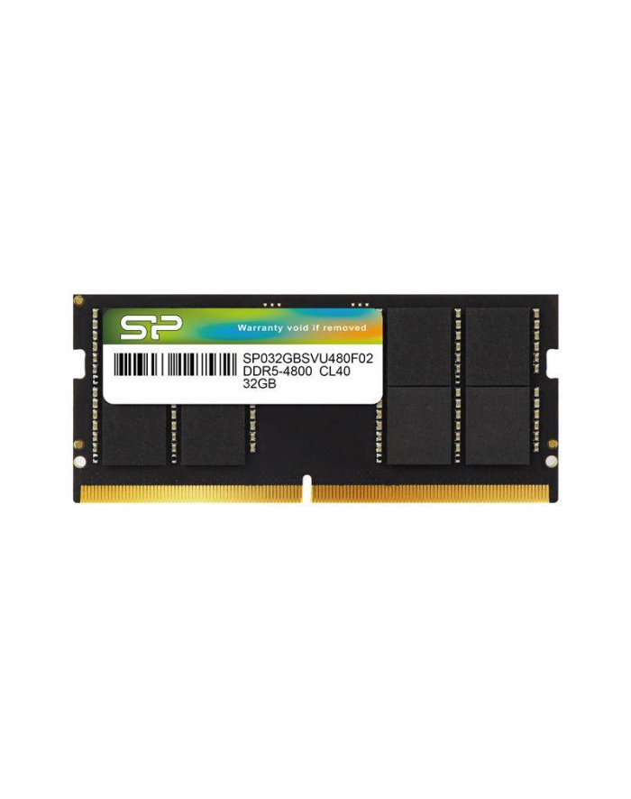 Pamięć SODIMM DDR5 Silicon Power 32GB (1x32GB) 4800MHz CL40 1,1V główny