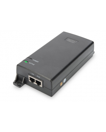 Zasilacz/Adapter PoE+ DIGITUS 802.3at max. 48V 60W Gigabit aktywny