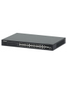 Switch zarządzalny Intellinet 24x 10/100/1000 Mbps PoE+ 370W+4x uplink Combo RJ45/SFP VLAN Rack 19'' - nr 12