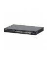 Switch zarządzalny Intellinet 24x 10/100/1000 Mbps PoE+ 370W+4x uplink Combo RJ45/SFP VLAN Rack 19'' - nr 3