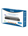 Switch zarządzalny Intellinet 24x 10/100/1000 Mbps PoE+ 370W+4x uplink Combo RJ45/SFP VLAN Rack 19'' - nr 8