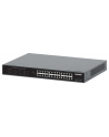 Switch niezarządzalny Intellinet 24x 10/100/1000 Mbps PoE+ 370W + 2x SFP Rack 19'', manual VLAN - nr 1