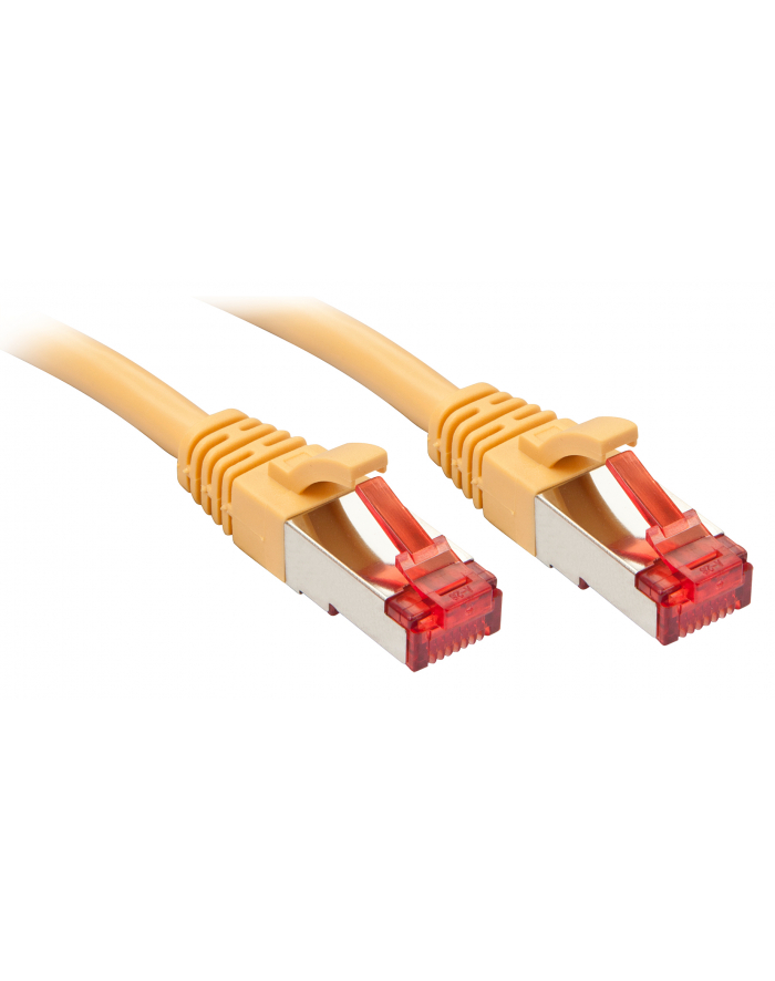 Patchcord LINDY CAT 6 S/FTP 1m Żółty główny