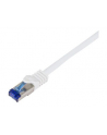 Patchcord LogiLink C6A011S Cat.6A S/FTP Ultraflex 0,25m biały - nr 6
