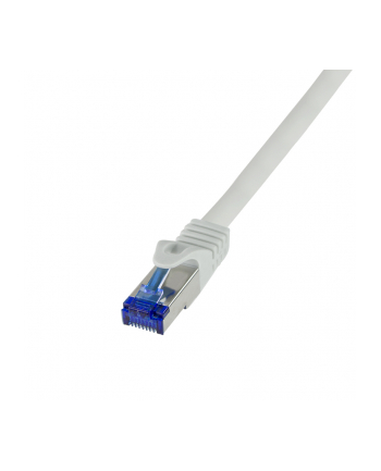 Patchcord LogiLink C6A012S Cat.6A S/FTP Ultraflex 0,25m szary nr 2