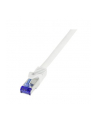 Patchcord LogiLink C6A061S Cat.6A S/FTP Ultraflex 3,0m biały - nr 6