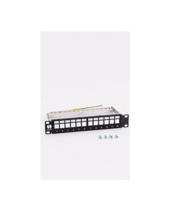 Patch panel keystone 10'' 12-porty, UTP Netrack