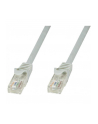 Patchcord TechlyPro Cat.5e UTP CCA 0,25m szary - nr 1