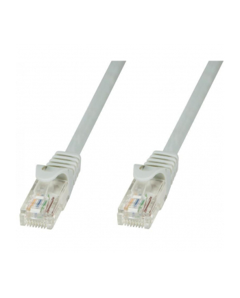 Patchcord TechlyPro Cat.5e UTP CCA 0,25m szary