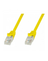 PatchCord Techly Cat.5e UTP CCA 1,5m żółty - nr 1