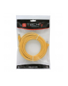 PatchCord Techly Cat.5e UTP CCA 1,5m żółty - nr 3