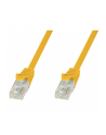 PatchCord Techly Cat.5e UTP CCA 20m żółty - nr 2