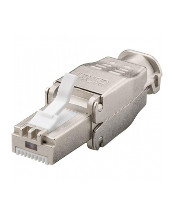 Wtyk Techly beznarzędziowy RJ45 STP Cat.6a samozaciskowy