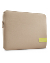 Etui do MacBook Pro Case Logic Reflect Sleeve 13'' brązowe taupe/sunny lime - nr 2