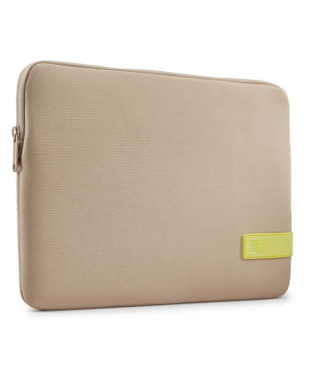 Etui do MacBook Pro Case Logic Reflect Sleeve 13'' brązowe taupe/sunny lime