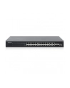 Switch zarządzalny Intellinet 24x 10/100/1000 Mbps PoE+ 370W+4x uplink Combo RJ45/SFP VLAN Rack 19'' - nr 14