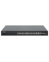 Switch zarządzalny Intellinet 24x 10/100/1000 Mbps PoE+ 370W+4x uplink Combo RJ45/SFP VLAN Rack 19'' - nr 17
