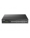 Switch zarządzalny D-Link DGS-1100-18PV2 16x1000PoE 2xCombo Mbps Gigabit - nr 1