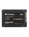Dysk SSD wewnętrzny Verbatim Vi550 S3 2TB 2,5'' SATA III czarny - nr 10