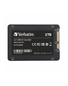 Dysk SSD wewnętrzny Verbatim Vi550 S3 2TB 2,5'' SATA III czarny - nr 7