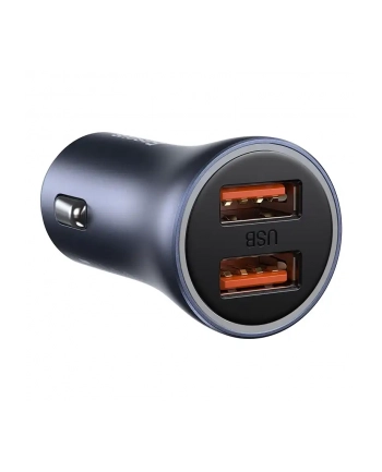 Ładowarka samochodow Baseus CCJD-A0G 40W szybka  z dwoma gniazdami USB SCP Quick Charge 3.0 nr 2