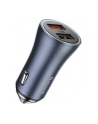 Ładowarka samochodow Baseus CCJD-A0G 40W szybka  z dwoma gniazdami USB SCP Quick Charge 3.0 - nr 8